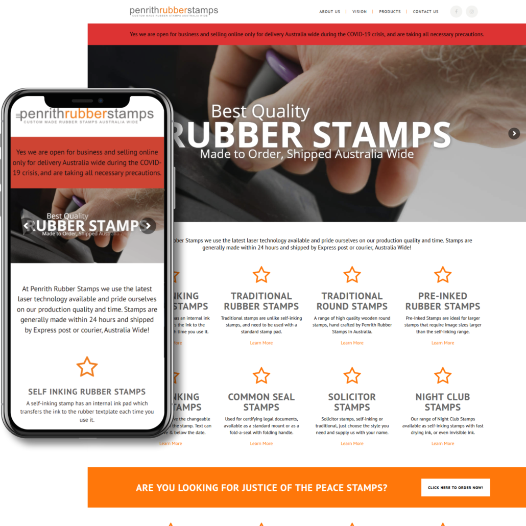 Penrith Rubber Stamps Retail Labs